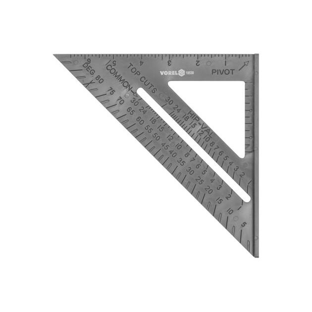 Уголок плотницкий VOREL 180 мм, 90° х 45° х 45° для стропил (VO-18530), фото , изображение 4 | SNABZHENIE.com.ua Уголок плотницкий VOREL 180 мм, 90° х 45° х 45° для стропил (VO-18530), фото , изображение 4 | SNABZHENIE.com.ua