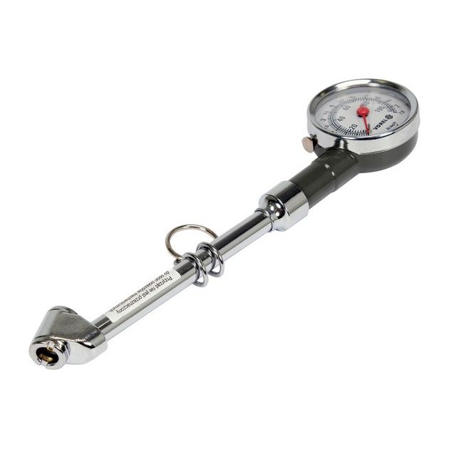 Манометр шин VOREL для грузовиков: 2,8-10 бар [10/100], фото , изображение 4 | SNABZHENIE.com.ua