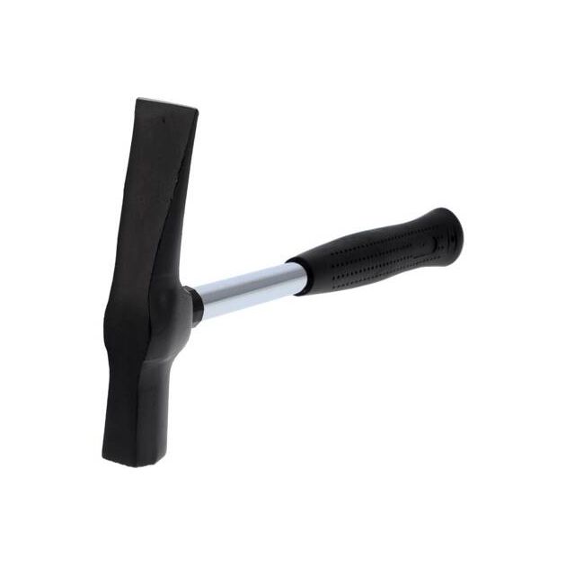 Молоток муляра VOREL тип "Рейнський": з металевою ручкою, m=600 г [6/24], фото , зображення 4 | SNABZHENIE.com.ua