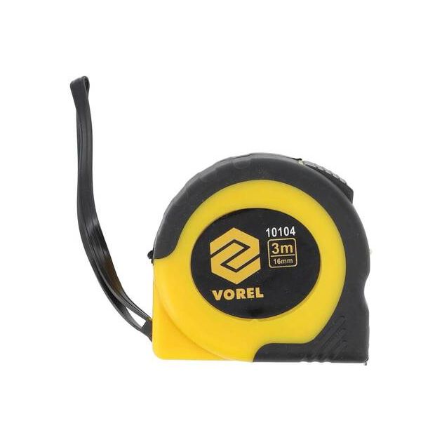Рулетка VOREL 3 м x 16 мм [12/120], фото , изображение 4 | SNABZHENIE.com.ua