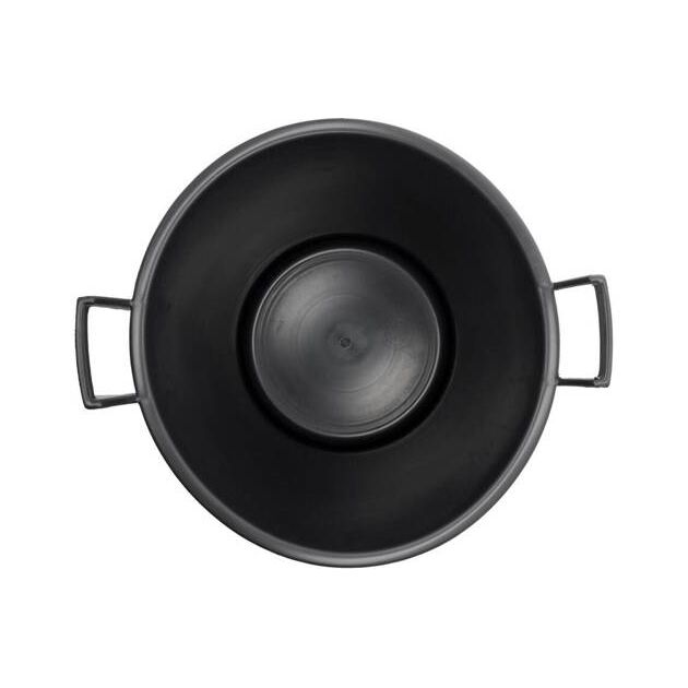 Відро будівельно-присадибне з 2 ручками VOREL, 40 л, пластикове, фото , изображение 3 | SNABZHENIE.com.ua