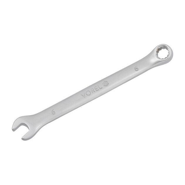 Ключ ріжково-накидний VOREL Cr-V М 6 мм [20/400], фото , изображение 3 | SNABZHENIE.com.ua