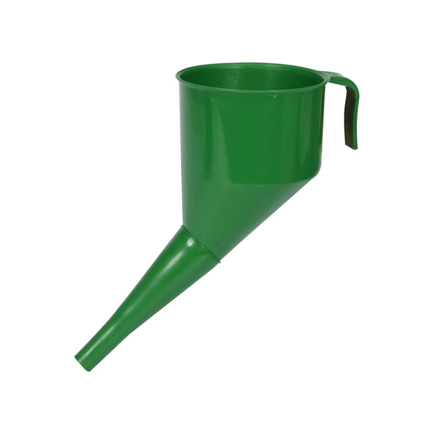 Лейка с ситом зелёная VOREL, высота 160мм, диаметр 130x120мм, длина 144мм, фото , изображение 7 | SNABZHENIE.com.ua
