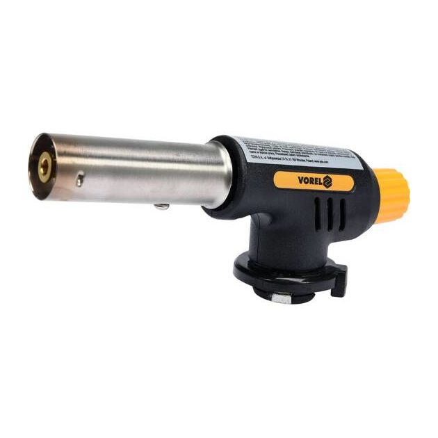 Газовая горелка VOREL с пьезоподжигом, тип EN417, макс. t=1300°C, P=1,3кВт, фото , изображение 4 | SNABZHENIE.com.ua