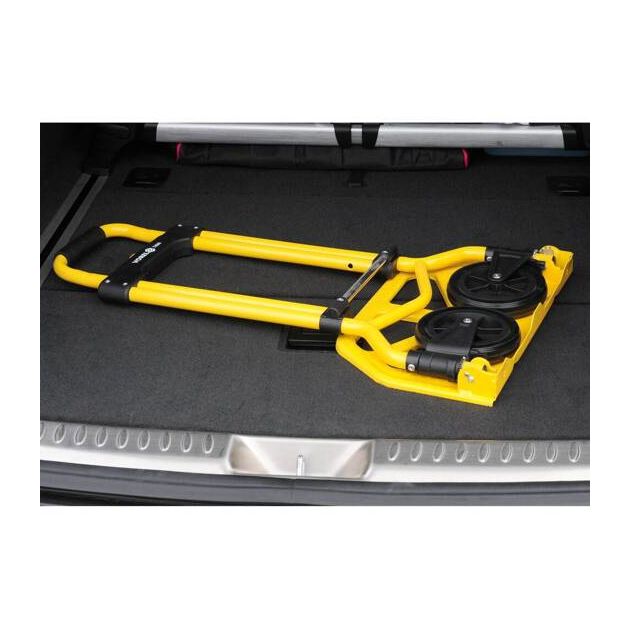 Візок 2-колісний з витяжною ручкою VOREL для макс. навантаження 70 кг, 66-96х 38х 37 см, фото , изображение 7 | SNABZHENIE.com.ua