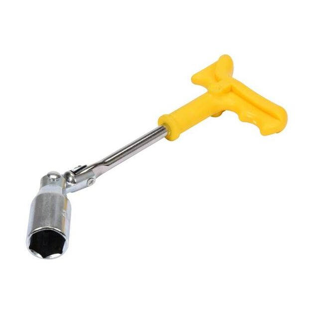 Ключ для свечей VOREL М21, пластиковая ручка, 260 мм, фото , изображение 3 | SNABZHENIE.com.ua