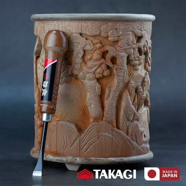 Резец ручной для резьбы по дереву 11 мм Takagi (Япония) стамеска ударная изогнутая, фото , изображение 7 | SNABZHENIE.com.ua Резец ручной для резьбы по дереву 11 мм Takagi (Япония) стамеска ударная изогнутая, фото , изображение 7 | SNABZHENIE.com.ua