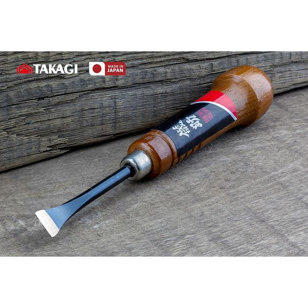 Резец ручной для резьбы по дереву 11 мм Takagi (Япония) стамеска ударная изогнутая, фото , изображение 3 | SNABZHENIE.com.ua Резец ручной для резьбы по дереву 11 мм Takagi (Япония) стамеска ударная изогнутая, фото , изображение 3 | SNABZHENIE.com.ua