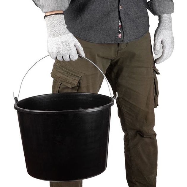 Ведро строительное 12 л INTERTOOL KT-0032, фото , изображение 4 | SNABZHENIE.com.ua Ведро строительное 12 л INTERTOOL KT-0032, фото , изображение 4 | SNABZHENIE.com.ua