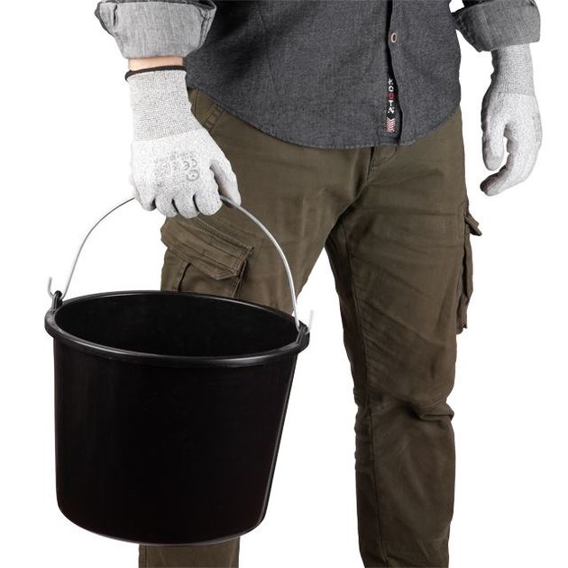 Ведро строительное 16 л INTERTOOL KT-0036, фото , изображение 4 | SNABZHENIE.com.ua Ведро строительное 16 л INTERTOOL KT-0036, фото , изображение 4 | SNABZHENIE.com.ua