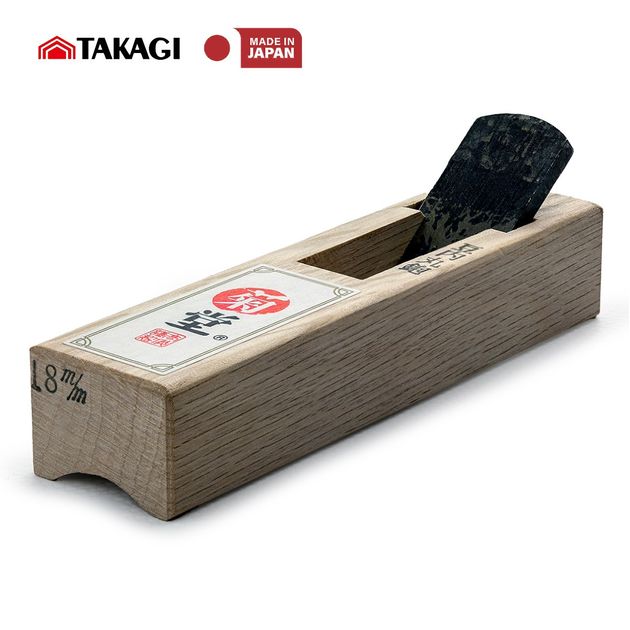Ручной столярный мини рубанок 18 мм Takagi (Япония) с вогнутой подошвой, фото , изображение 6 | SNABZHENIE.com.ua Ручной столярный мини рубанок 18 мм Takagi (Япония) с вогнутой подошвой, фото , изображение 6 | SNABZHENIE.com.ua