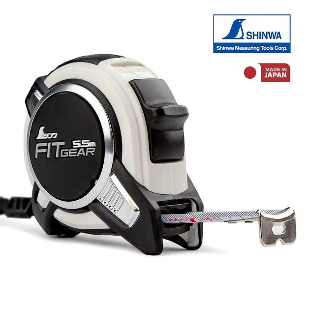 Рулетка будівельна 5,5м х 19мм SHINWA (Японія) Fit Gear посилена стрічка, фото , зображення 4 | SNABZHENIE.com.ua Рулетка будівельна 5,5м х 19мм SHINWA (Японія) Fit Gear посилена стрічка, фото , зображення 4 | SNABZHENIE.com.ua