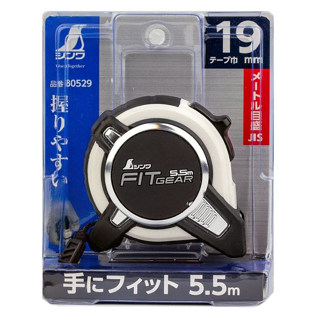 Рулетка будівельна 5,5м х 19мм SHINWA (Японія) Fit Gear посилена стрічка, фото , зображення 9 | SNABZHENIE.com.ua Рулетка будівельна 5,5м х 19мм SHINWA (Японія) Fit Gear посилена стрічка, фото , зображення 9 | SNABZHENIE.com.ua