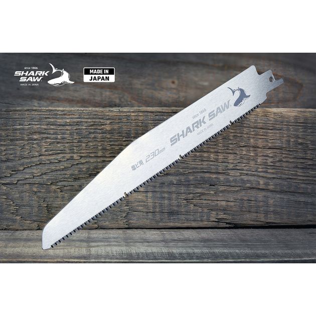 Полотно для сабельной пилы 230мм TAKAGI (Япония) по дереву и пластику  SHARK SAW 0,6 мм⁠ 17 TPI  1шт., фото  | SNABZHENIE.com.ua