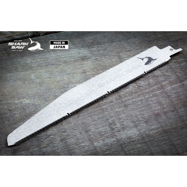 Полотно для сабельной пилы 230мм TAKAGI (Япония) по дереву и пластику  SHARK SAW 0,6 мм 17 TPI  1шт., фото , изображение 2 | SNABZHENIE.com.ua Полотно для сабельной пилы 230мм TAKAGI (Япония) по дереву и пластику  SHARK SAW 0,6 мм 17 TPI  1шт., фото , изображение 2 | SNABZHENIE.com.ua