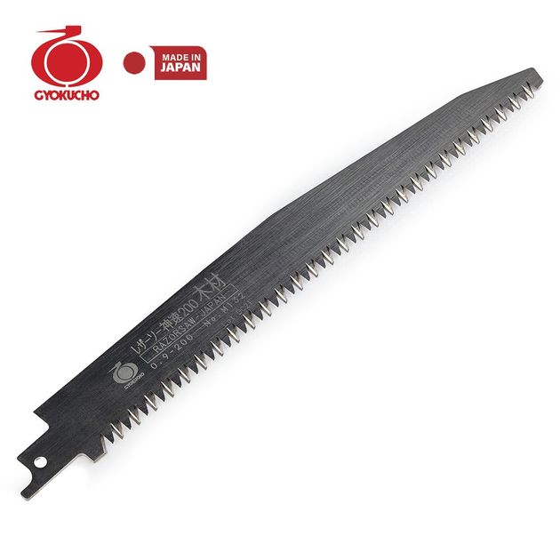 Полотно по дереву 200мм Gyokucho Razorsaw (Япония) Shinsoku для сабельных пил 0,9 мм 7,5 TPI, 1шт., фото , изображение 8 | SNABZHENIE.com.ua Полотно по дереву 200мм Gyokucho Razorsaw (Япония) Shinsoku для сабельных пил 0,9 мм 7,5 TPI, 1шт., фото , изображение 8 | SNABZHENIE.com.ua