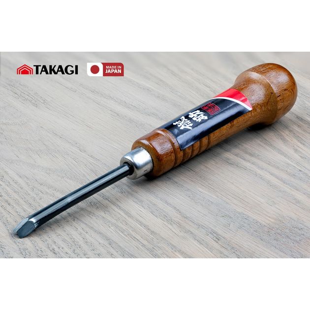 Резец для резьбы по дереву 4 мм Takagi (Япония) стамеска ударная V образная 90°, фото  | SNABZHENIE.com.ua