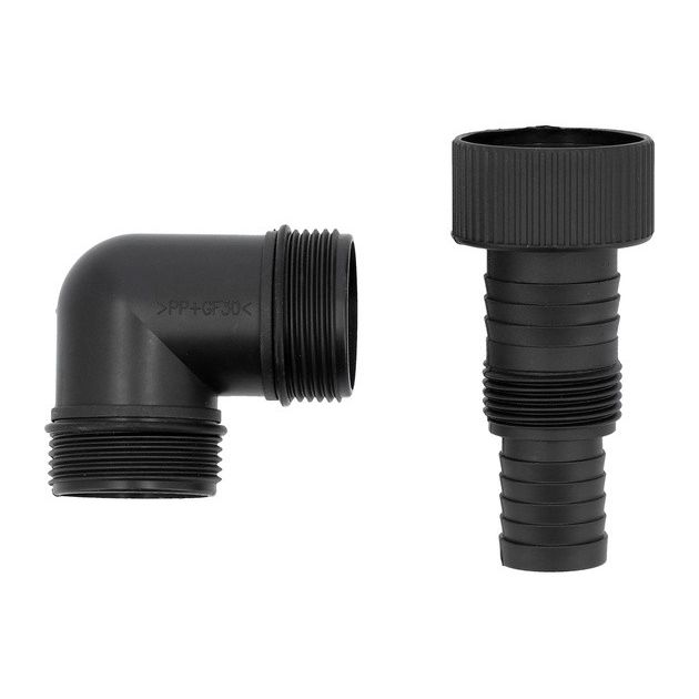 Колінне з'єднання FLO для насосів 79781, 79782 i 79783: шланг Ø = 1, 1-1/4 [100], фото , зображення 2 | SNABZHENIE.com.ua