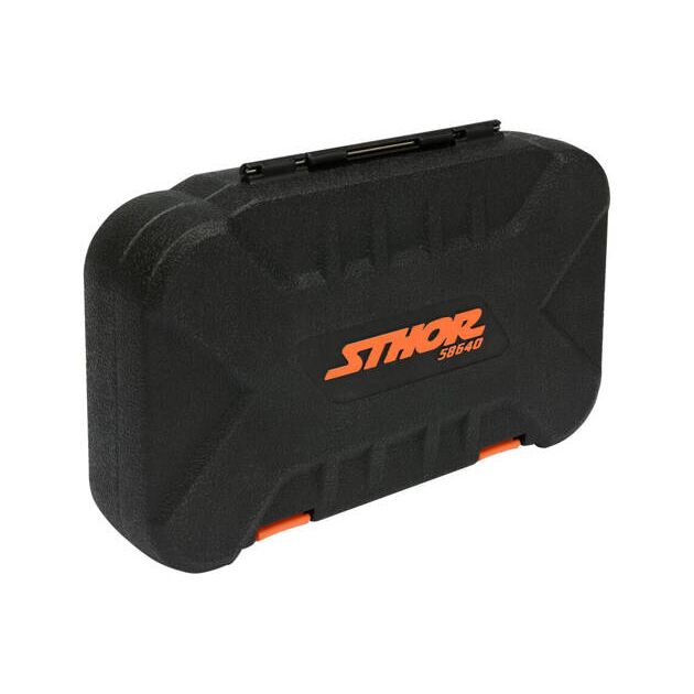 Набор торцевых головок и насадок STHOR 1/4", М3.5-14 мм (38 ед.), фото , изображение 3 | SNABZHENIE.com.ua