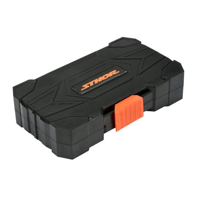 Насадки отверточні STHOR Cr-V, з 6-гран. хвостовиком, 1/4", довжина 25 мм, набір 56 елементів (VO-66310), фото , зображення 4 | SNABZHENIE.com.ua