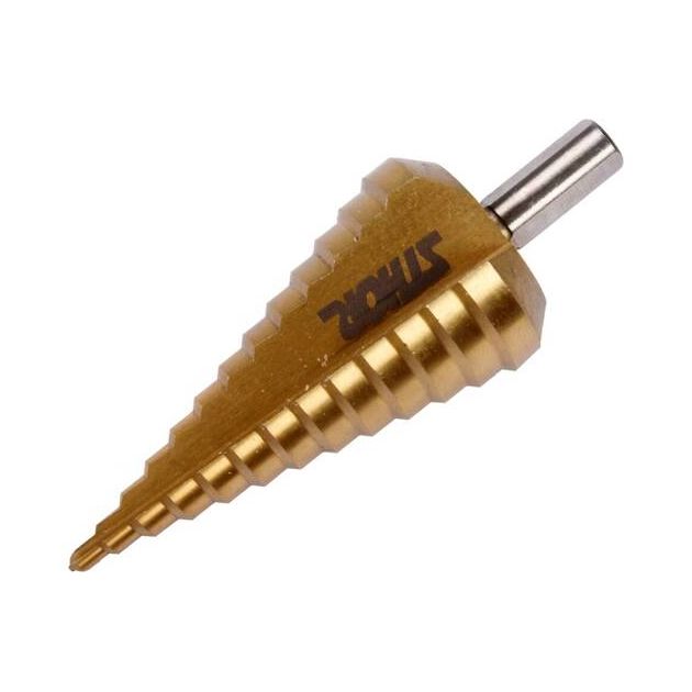 Свердло конічне ступінчасте по металу STHOR 4 - 39 мм (VO-22613), фото , зображення 2 | SNABZHENIE.com.ua