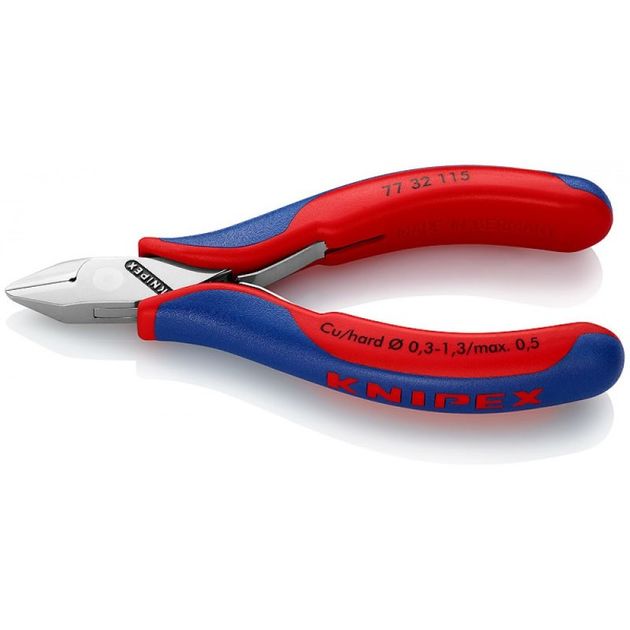 Кусачки боковые для электроники KNIPEX 77 32 115, фото  | SNABZHENIE.com.ua