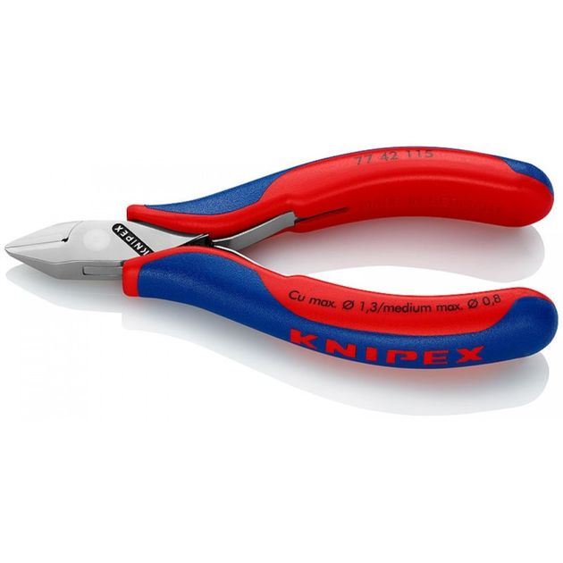 Кусачки боковые для электроники KNIPEX 77 42 115, фото  | SNABZHENIE.com.ua
