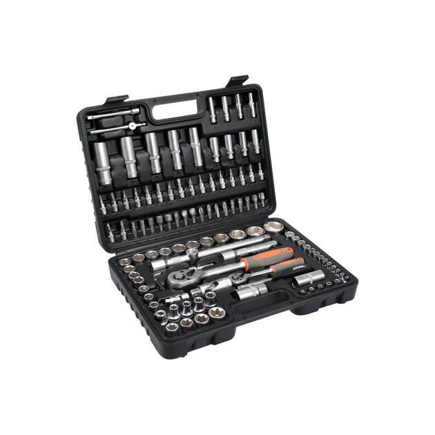 Набор головок и насадок STHOR 1/2" с инструментами (108 ед.), фото , изображение 2 | SNABZHENIE.com.ua Набор головок и насадок STHOR 1/2" с инструментами (108 ед.), фото , изображение 2 | SNABZHENIE.com.ua