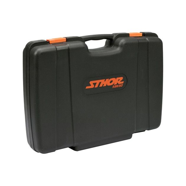 Набор головок и насадок STHOR, квадрат 1/2, 122 предмета, фото , изображение 3 | SNABZHENIE.com.ua