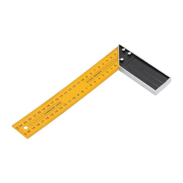 Кутник столярний VOREL : L= 250 мм [12/120], фото , зображення 2 | SNABZHENIE.com.ua