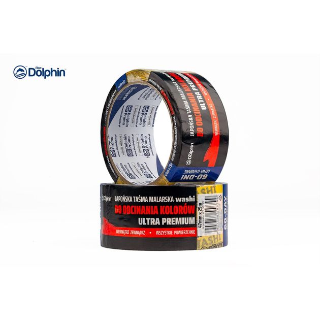 Малярная лента (скотч) 47 мм х 25 м Blue Dolphin WASHI XF7 рисовая бумага, фото , изображение 5 | SNABZHENIE.com.ua Малярная лента (скотч) 47 мм х 25 м Blue Dolphin WASHI XF7 рисовая бумага, фото , изображение 5 | SNABZHENIE.com.ua