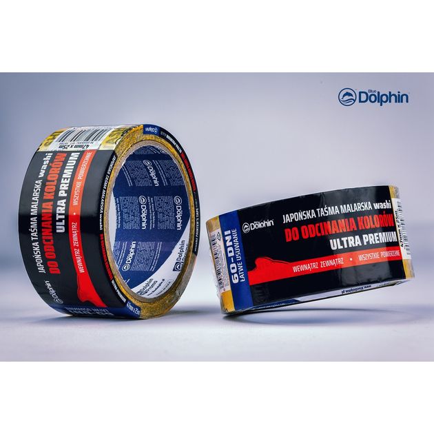 Малярная лента (скотч) 47 мм х 25 м Blue Dolphin WASHI XF7 рисовая бумага, фото , изображение 4 | SNABZHENIE.com.ua Малярная лента (скотч) 47 мм х 25 м Blue Dolphin WASHI XF7 рисовая бумага, фото , изображение 4 | SNABZHENIE.com.ua