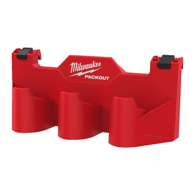 Держатель боковой для кейсов PACKOUT™ MILWAUKEE для аккумуляторов М12, фото  | SNABZHENIE.com.ua