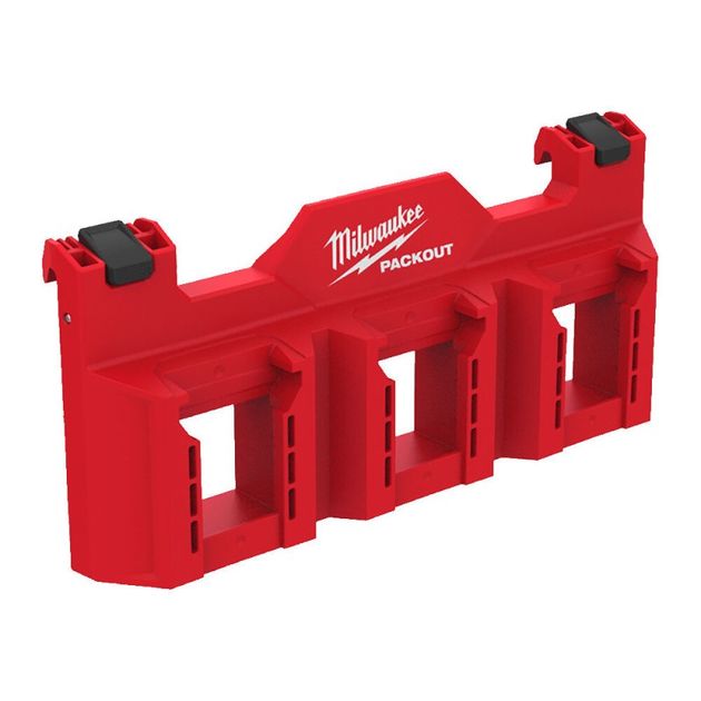 Держатель боковой для кейсов PACKOUT™ MILWAUKEE для аккумуляторов М18, фото  | SNABZHENIE.com.ua