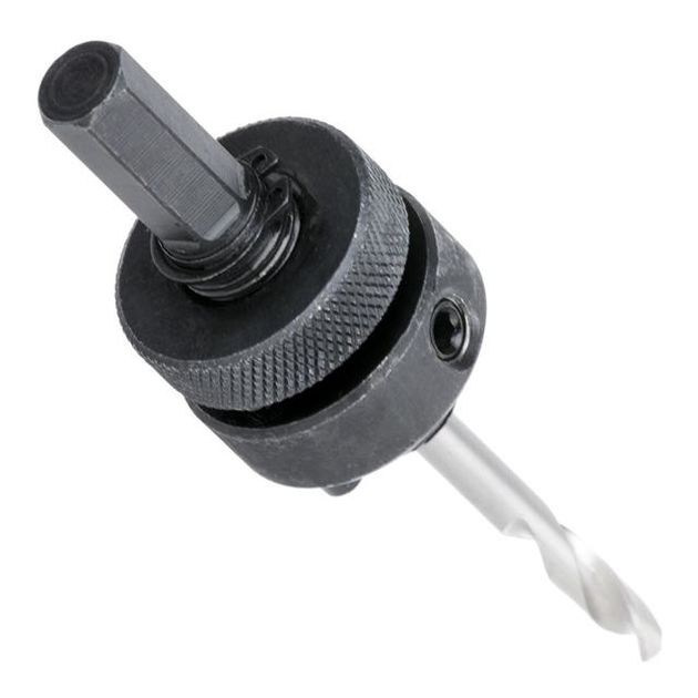 Тримач свердла корончатого біметалічного 7/16 "з центрирующим свердлом, фото , зображення 2 | SNABZHENIE.com.ua Тримач свердла корончатого біметалічного 7/16 "з центрирующим свердлом, фото , зображення 2 | SNABZHENIE.com.ua