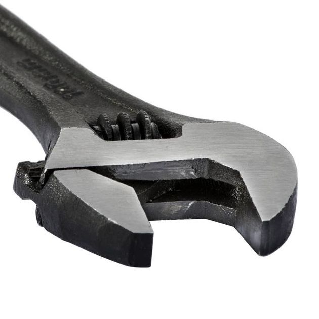 Ключ розвідний 100мм, Cr-V, чорний, фосфатований., фото , зображення 5 | SNABZHENIE.com.ua