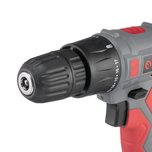 Дриль-шурупокрут акумуляторний 18 В, 17 Nm, 0-700 об/хв, 0.8-10 мм, літій-іон, 1.5 А, фото , изображение 7 | SNABZHENIE.com.ua