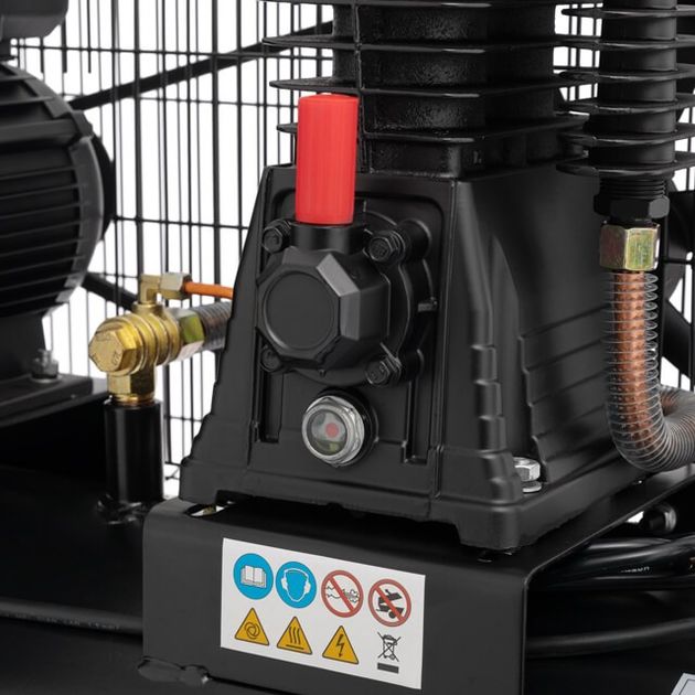 Компрессор 100 л, 1.8 кВт, 220 В, 10 атм, 250 л/мин., фото , зображення 6 | SNABZHENIE.com.ua Компрессор 100 л, 1.8 кВт, 220 В, 10 атм, 250 л/мин., фото , зображення 6 | SNABZHENIE.com.ua