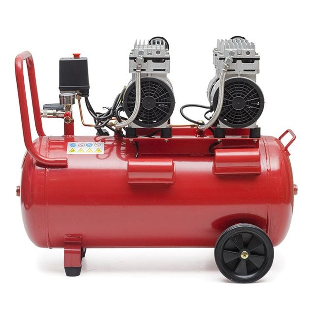 Компресор 50 л, 2x0.75, 220 В, 8aтм, 290 л/хвил, 1400 об/хв, малошумний, безмасляний, 4 циліндри, фото , зображення 5 | SNABZHENIE.com.ua Компресор 50 л, 2x0.75, 220 В, 8aтм, 290 л/хвил, 1400 об/хв, малошумний, безмасляний, 4 циліндри, фото , зображення 5 | SNABZHENIE.com.ua