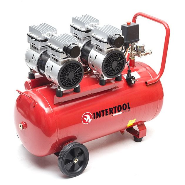 Компресор 50 л, 2x0.75, 220 В, 8aтм, 290 л/хвил, 1400 об/хв, малошумний, безмасляний, 4 циліндри, фото , зображення 7 | SNABZHENIE.com.ua Компресор 50 л, 2x0.75, 220 В, 8aтм, 290 л/хвил, 1400 об/хв, малошумний, безмасляний, 4 циліндри, фото , зображення 7 | SNABZHENIE.com.ua