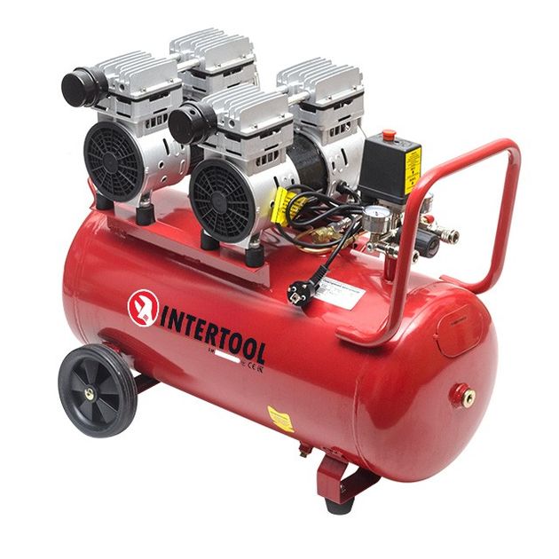 Компресор 50 л, 2x0.75, 220 В, 8aтм, 290 л/хвил, 1400 об/хв, малошумний, безмасляний, 4 циліндри, фото , зображення 8 | SNABZHENIE.com.ua Компресор 50 л, 2x0.75, 220 В, 8aтм, 290 л/хвил, 1400 об/хв, малошумний, безмасляний, 4 циліндри, фото , зображення 8 | SNABZHENIE.com.ua