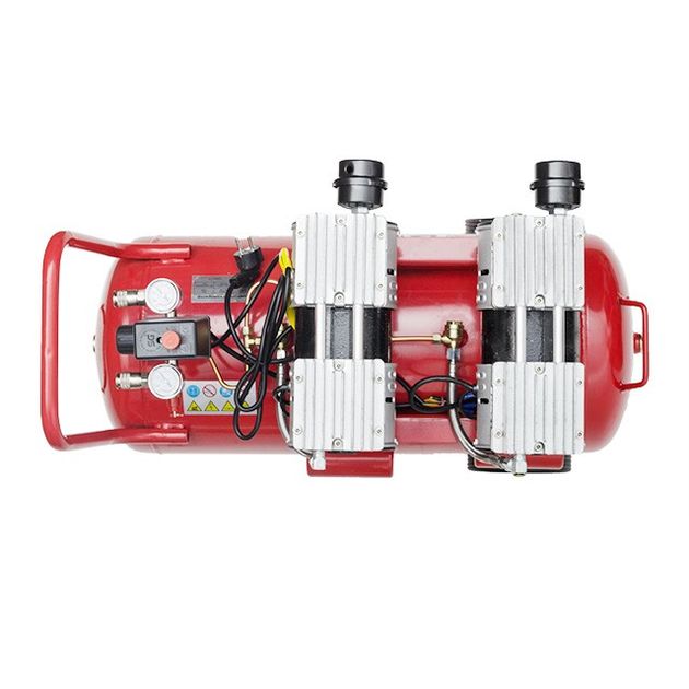 Компресор 50 л, 2x0.75, 220 В, 8aтм, 290 л/хвил, 1400 об/хв, малошумний, безмасляний, 4 циліндри, фото , зображення 9 | SNABZHENIE.com.ua Компресор 50 л, 2x0.75, 220 В, 8aтм, 290 л/хвил, 1400 об/хв, малошумний, безмасляний, 4 циліндри, фото , зображення 9 | SNABZHENIE.com.ua