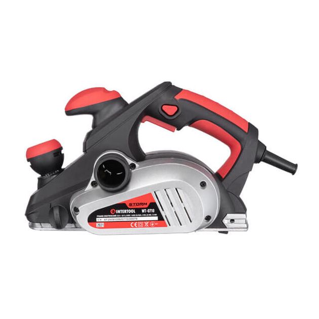 Рубанок електричний 850Вт, 16000об/хв, ніж 82мм, 0-3мм, фото , изображение 3 | SNABZHENIE.com.ua