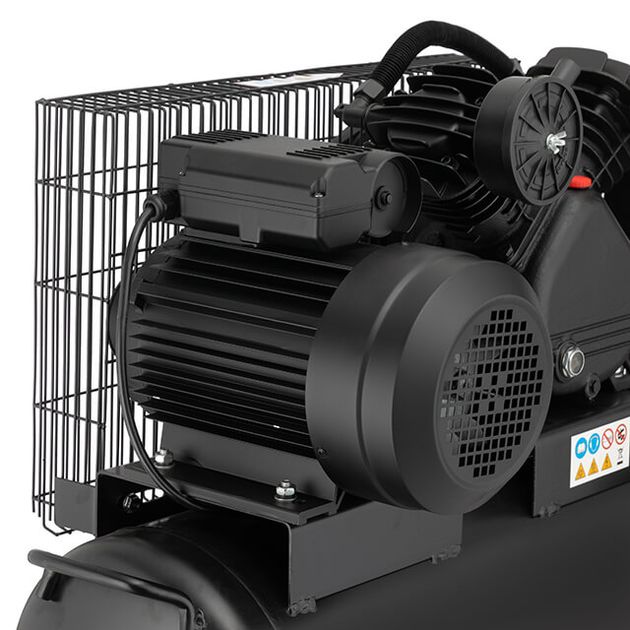 Компресор 50 л, 3 кВт, 220 В, 10 атм, 500 л/хв, 2 циліндра, фото , зображення 7 | SNABZHENIE.com.ua Компресор 50 л, 3 кВт, 220 В, 10 атм, 500 л/хв, 2 циліндра, фото , зображення 7 | SNABZHENIE.com.ua