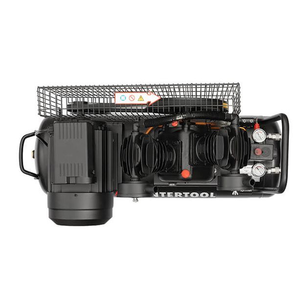 Компресор 50 л, 3 кВт, 220 В, 10 атм, 500 л/хв, 2 циліндра, фото , зображення 9 | SNABZHENIE.com.ua Компресор 50 л, 3 кВт, 220 В, 10 атм, 500 л/хв, 2 циліндра, фото , зображення 9 | SNABZHENIE.com.ua