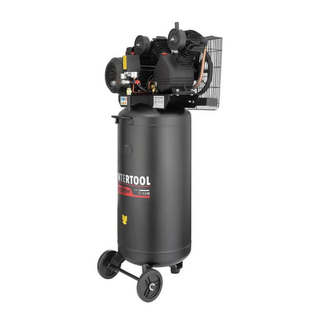 Компресор 100л, вертикальний, 3 кВт, 220 В, 10 aтм, 500 л/хв. 2 циліндри, фото , зображення 2 | SNABZHENIE.com.ua Компресор 100л, вертикальний, 3 кВт, 220 В, 10 aтм, 500 л/хв. 2 циліндри, фото , зображення 2 | SNABZHENIE.com.ua