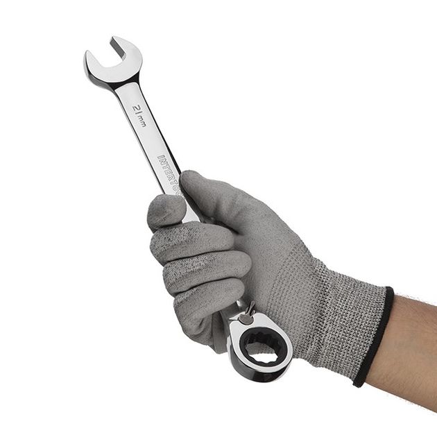 Ключ комбінований із тріскачкою, реверс, 21мм Cr-V; PROF DIN3113, фото , изображение 3 | SNABZHENIE.com.ua Ключ комбінований із тріскачкою, реверс, 21мм Cr-V; PROF DIN3113, фото , изображение 3 | SNABZHENIE.com.ua