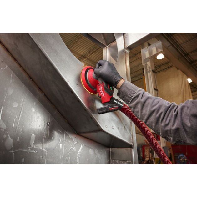 Шлифмашина эксцентриковая аккумуляторная бесщеточная MILWAUKEE M12 FROS2.5-502X Ø150мм (ЗУ+2ак.Х5Ач), фото , изображение 8 | SNABZHENIE.com.ua Шлифмашина эксцентриковая аккумуляторная бесщеточная MILWAUKEE M12 FROS2.5-502X Ø150мм (ЗУ+2ак.Х5Ач), фото , изображение 8 | SNABZHENIE.com.ua