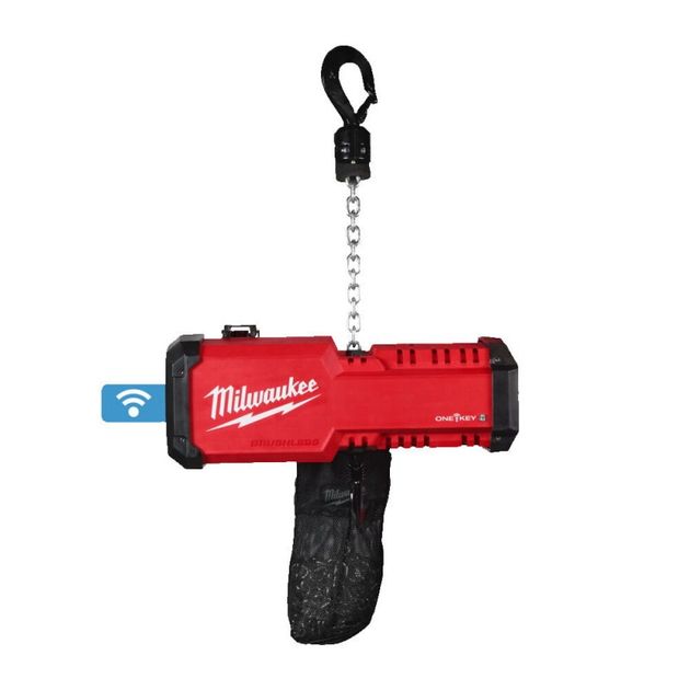 Таль цепная грузоподьемностью 1т MILWAUKEE M18 BLCHTO-121 ONE-KEY™ (ЗУ+1 акуммуляторХ12Ач) FORGE™, фото  | SNABZHENIE.com.ua
