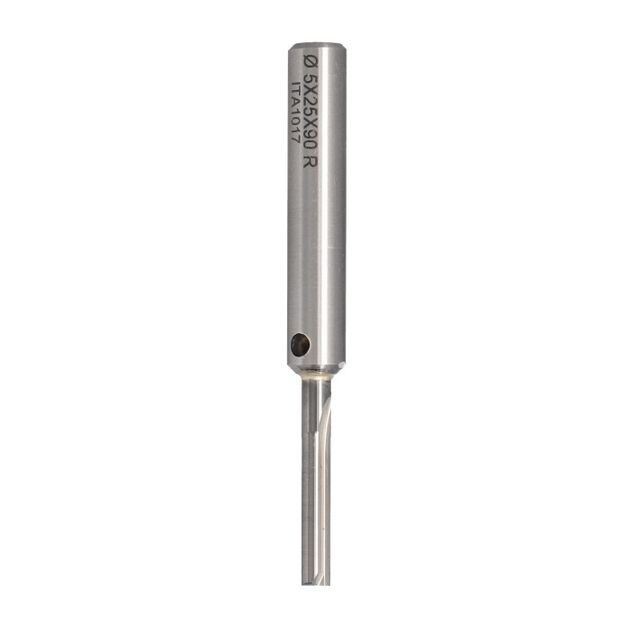 Фреза VHM D=5 I=25 L=90 S=10 Z=2+1 RHs с хвостовиком под винт ITA TOOLS, фото  | SNABZHENIE.com.ua